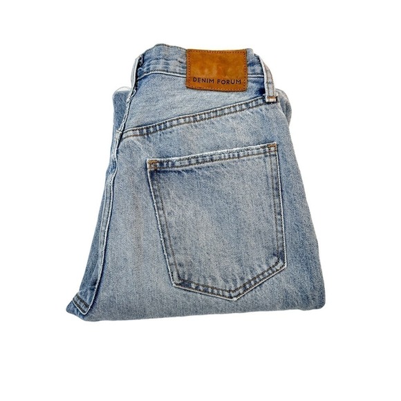 Denim Forum Aritzia The Joni High Rise Loose Denim Jeans Size 24 x 29L - Picture 1 of 7